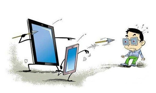 手機(jī)屏幕藍(lán)光傷眼